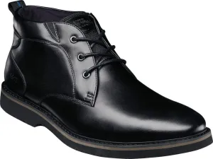 Nunn Bush Men's Denali Plain Toe Chukka Waterproof Boot, Black, 8 Wide