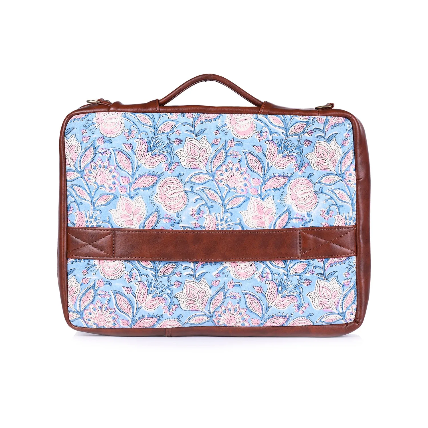 OPIUM POPPY JAAL _ BLUE LAPTOP SLEEVE 13″