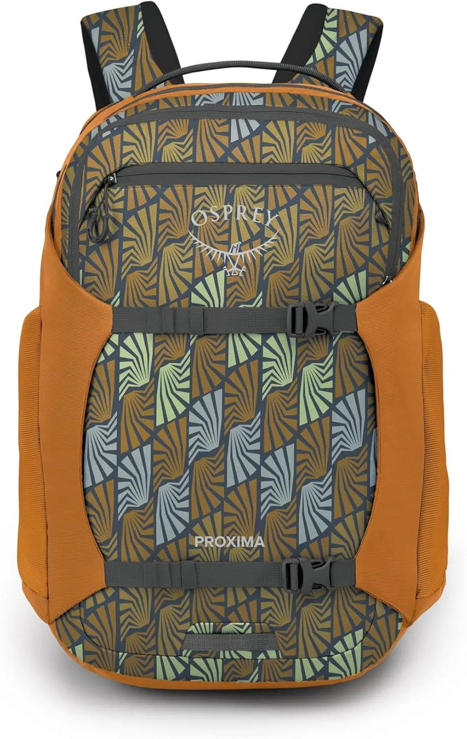 Osprey Proxima 30L Campus Laptop Backpack, Kazuma Print/Toffee Orange