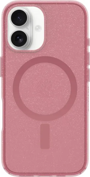OtterBox iPhone 16 Symmetry Series Clear Case - Foxberry Pink