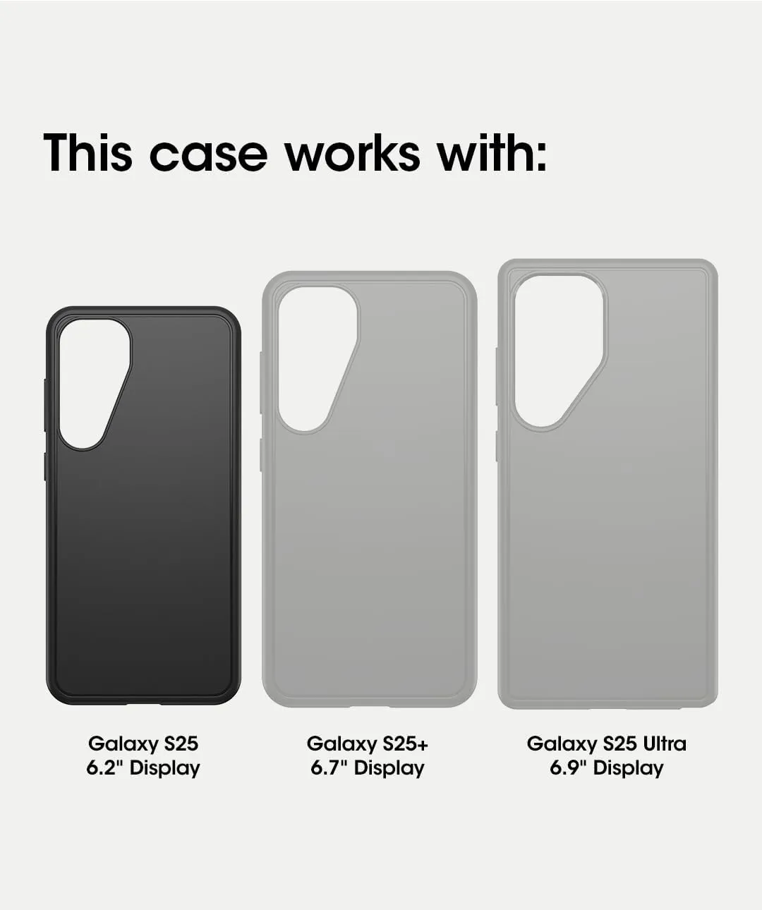 OtterBox Samsung Galaxy S25 Symmetry Series Clear Magnet Case - Clear