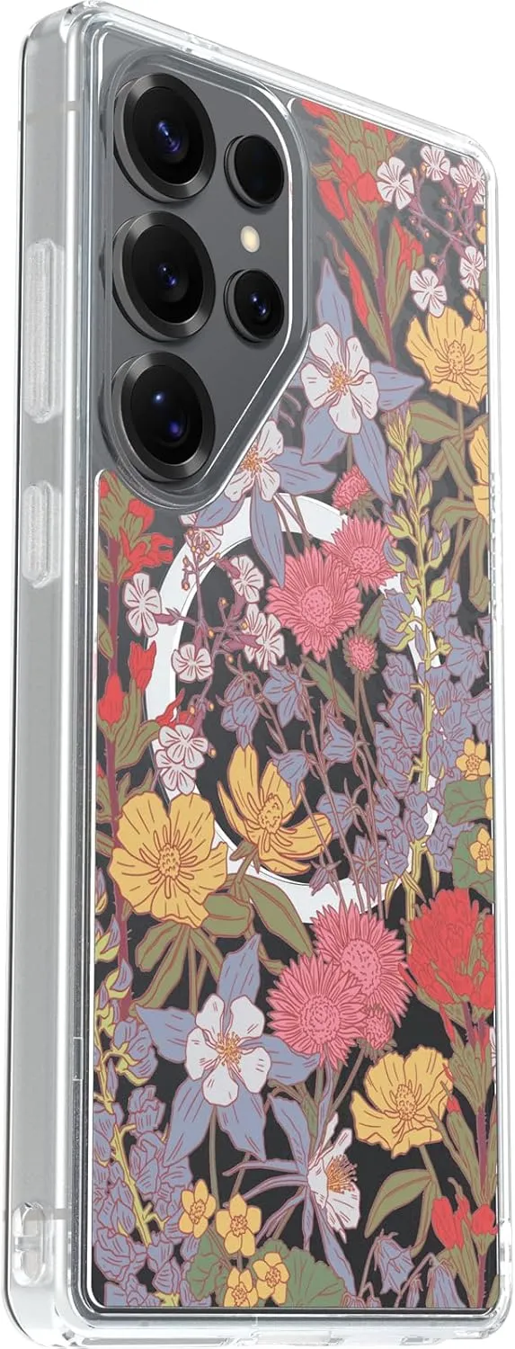 OtterBox Samsung Galaxy S25 Ultra Symmetry Series Clear Magnet Case - Wildflower
