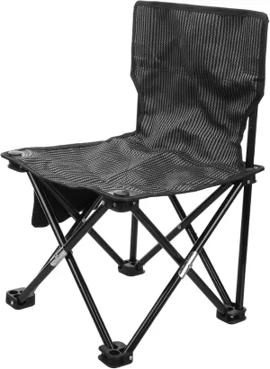 Outdoor Folding Chair Portable Camping Stool Lightweight Oxford Fabric Beach Chair Versatile for Hiking Gardening