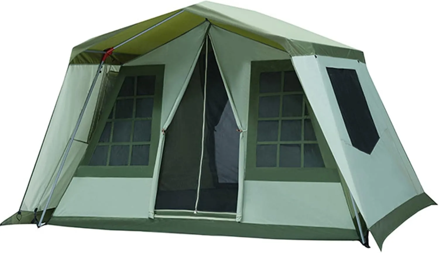 Outdoor Tent Camping Thickened Room Tent Sunscreen and Rainproof Large Luxury Camping Tent Big Tent for Outdoor,Family Cabin Tents,Family Tent for Cam