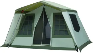 Outdoor Tent Camping Thickened Room Tent Sunscreen and Rainproof Large Luxury Camping Tent Big Tent for Outdoor,Family Cabin Tents,Family Tent for Cam