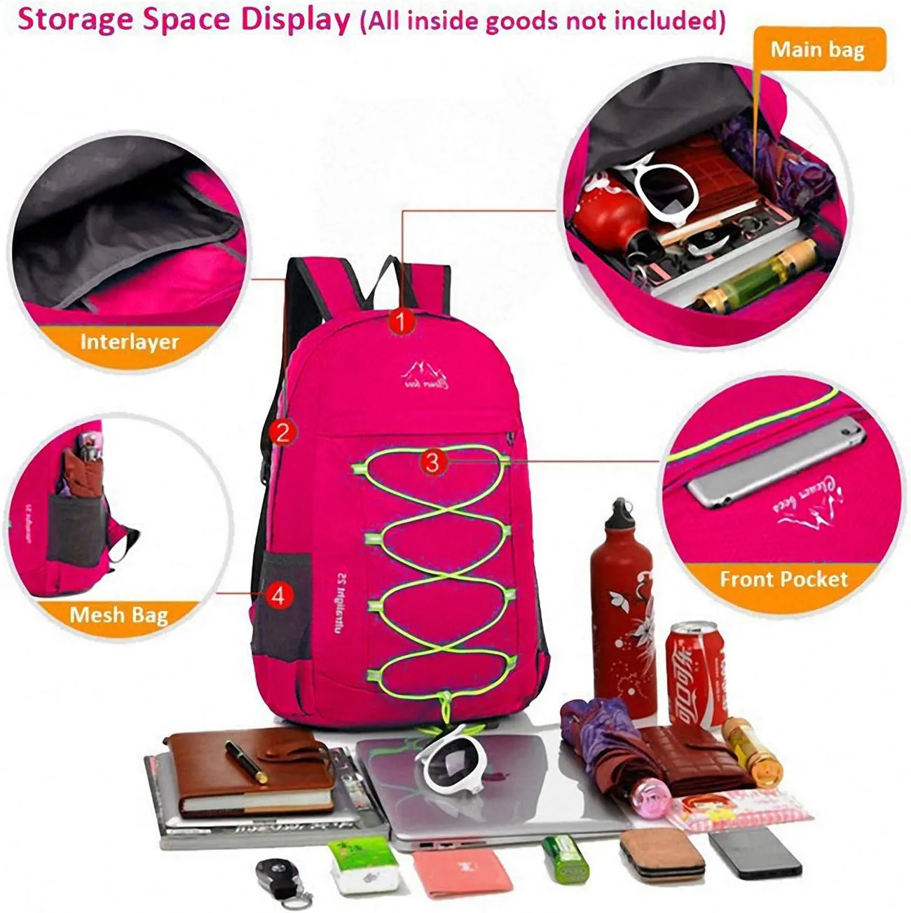 Outdoor Water Resistant Hiking Backpack