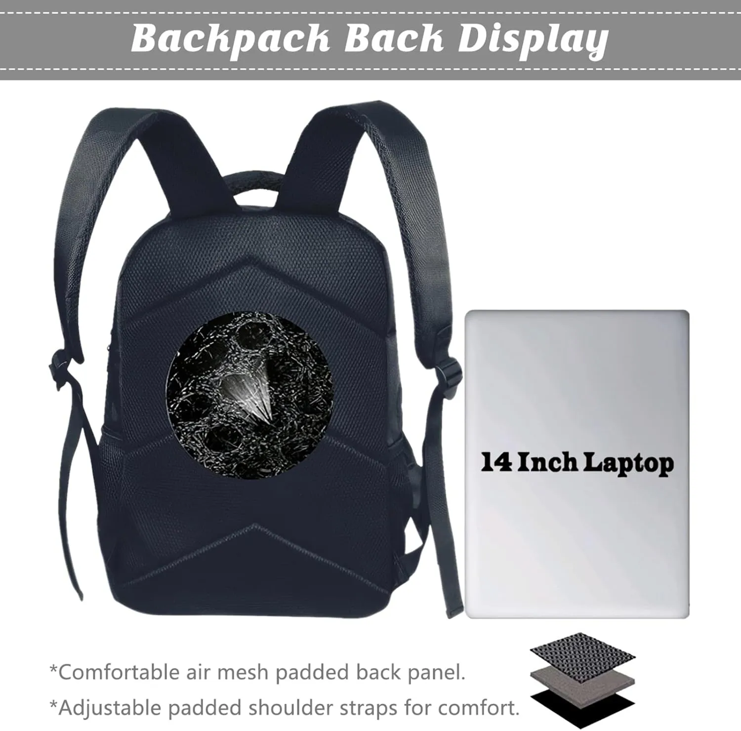 Outer Space Train Backpack Galaxy Steam Engine Kids Schoolbag with Lunch Box Bag Pencil Bag 3pcs Bookbag Sets for Boys Girls
