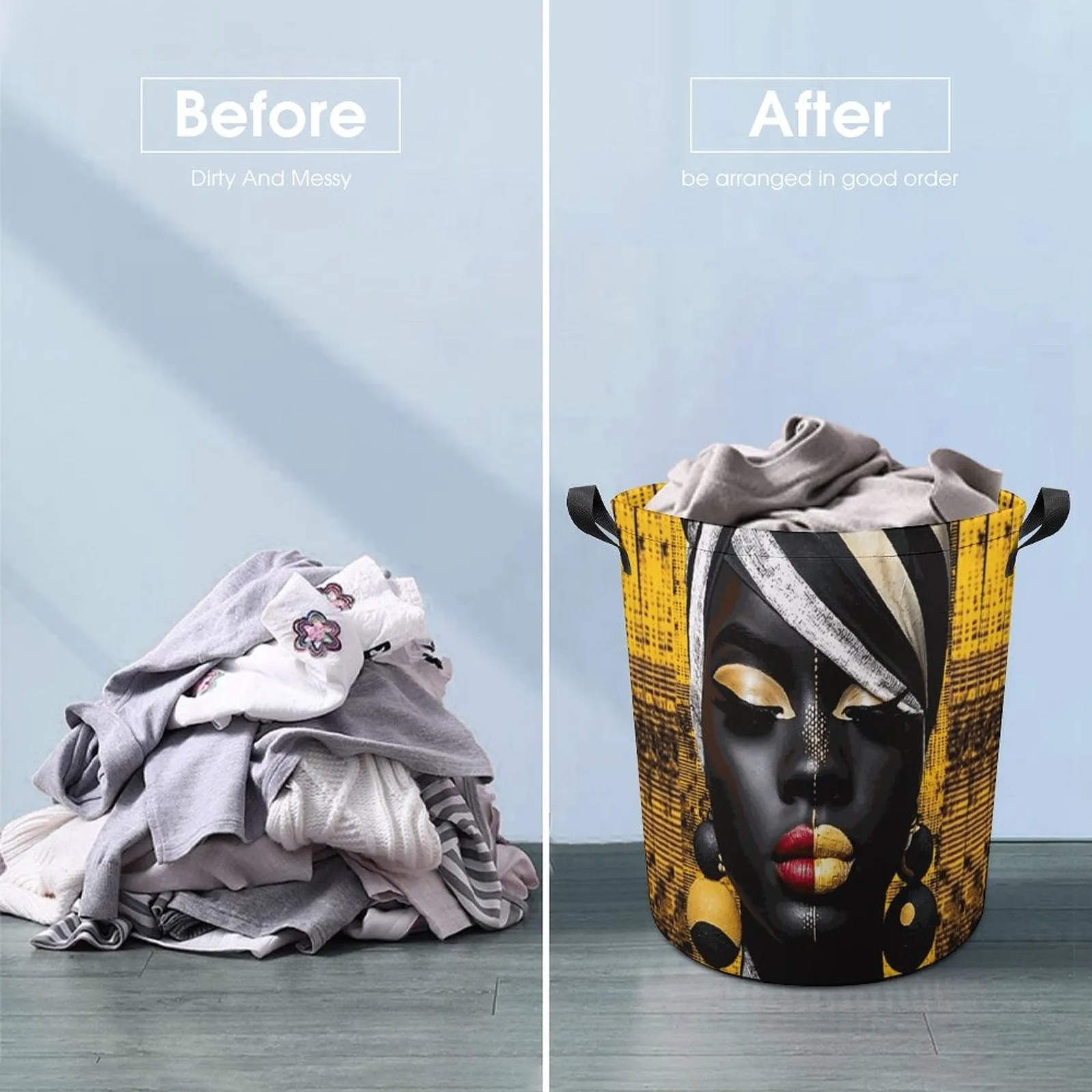 Oxford Collapsible Laundry Basket