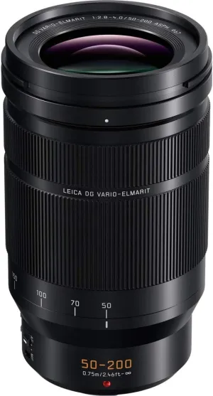Panasonic H-ES50200 Leica DG Lens - Black