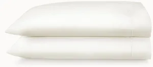Peacock Alley Soprano Sateen Pillow Cases - Ivory, King