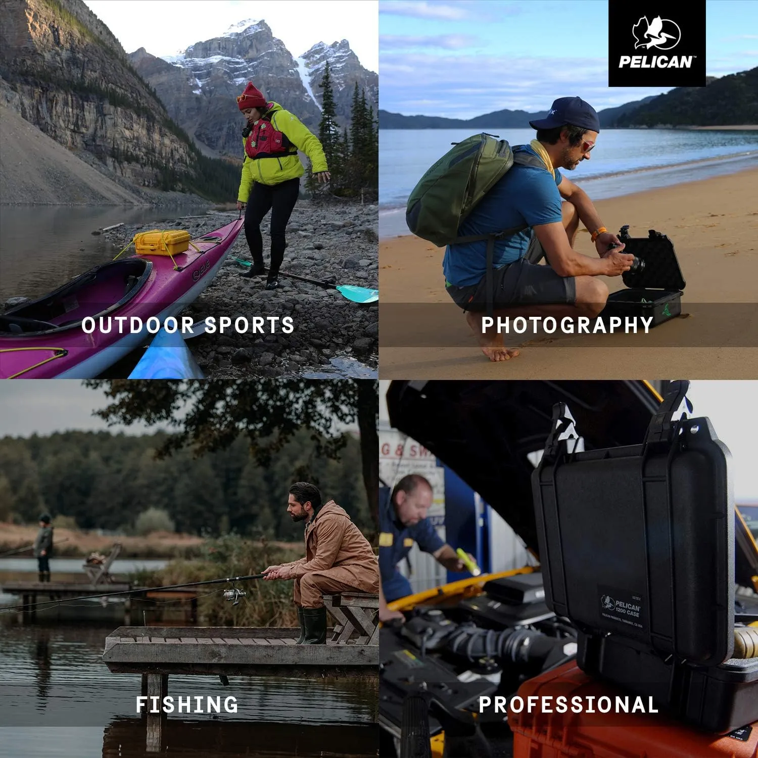 Pelican 1560 Case With Foam (Black)