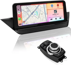 PEMP 10.25" Linux Head Unit for BMW X1 E84 CIC Wired and Wireless CarPlay Retrofit Android Auto, 1920 x 720 Display Mirror Link Car Radio Bluetooth Video Player Screen (2009-2015)