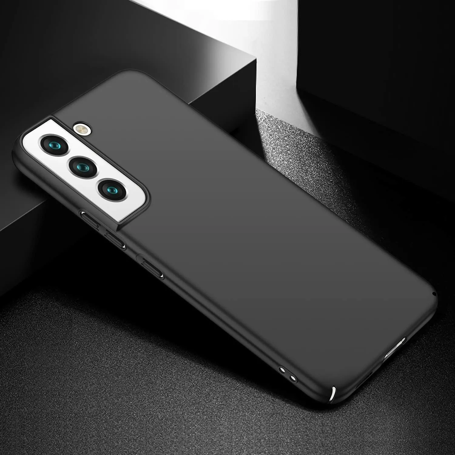 Phone Case Samsung Galaxy S23  Plus Slim Thin Hard Back Cover - Matte Black