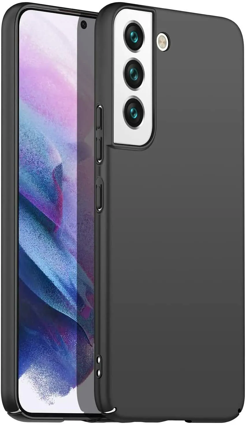 Phone Case Samsung Galaxy S23  Plus Slim Thin Hard Back Cover - Matte Black