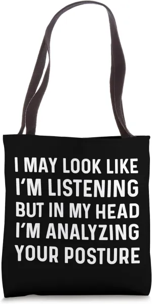 Physical Therapist PT School Graduation Posture Assessment Tote Bag