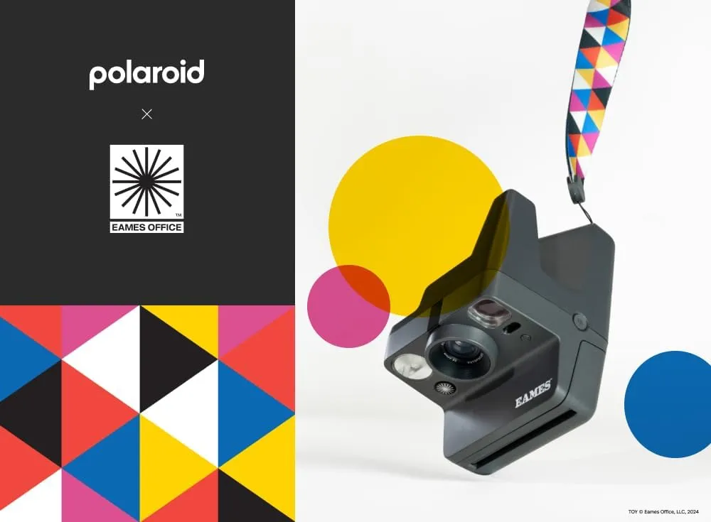 Polaroid Now 2nd Generation I-Type Instant Film Camera - Eames Edition (9135)
