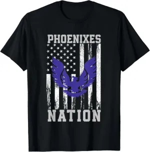 Pontiac Phoenixes Logo Nation HS T-Shirt