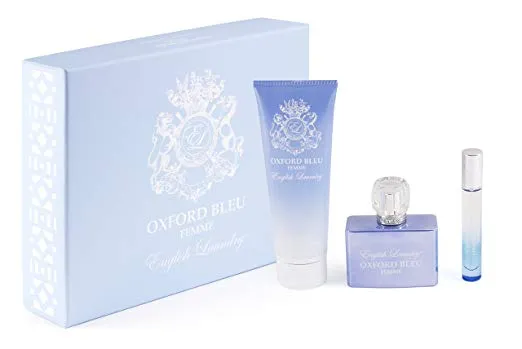 pre-owned English Laundry Oxford Bleu Femme Eau de Parfum Spray Gift Set free shipping
