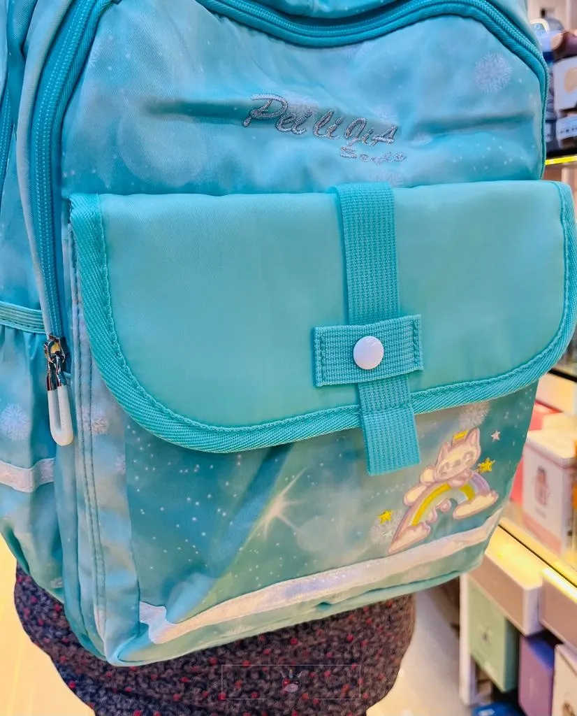 Premium Quality Large Capacity Rainbow Print Backpack For School Students