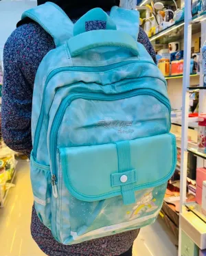 Premium Quality Large Capacity Rainbow Print Backpack For School Students