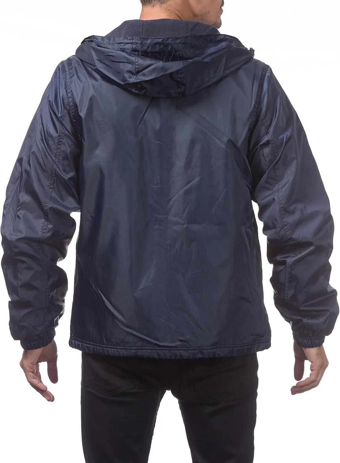 Pro Club Fleece Lined Windbreaker Jacket