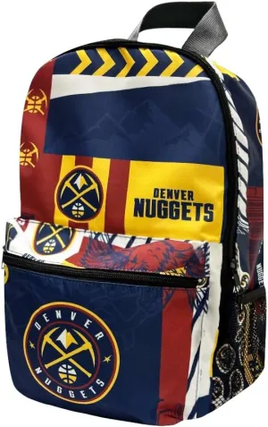Pro Specialties Group Denver Nuggets basketball travel backpack, hiking, gym Backpack durable bag designed for men and women. Ideal for Adults, extra-large & waterproof use for various activities