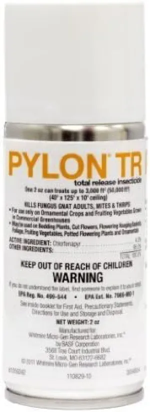 Pylon TR Total Release Insecticide 2 oz. Can - 6 pack
