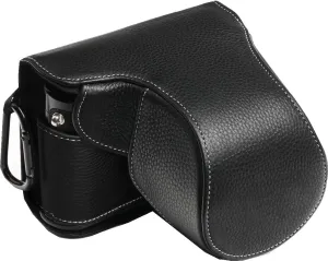Q3 Case, Handmade Genuine Real Leather Full Camera Case Bag Cover for Leica Q3 Bottom Opening Version (Black)