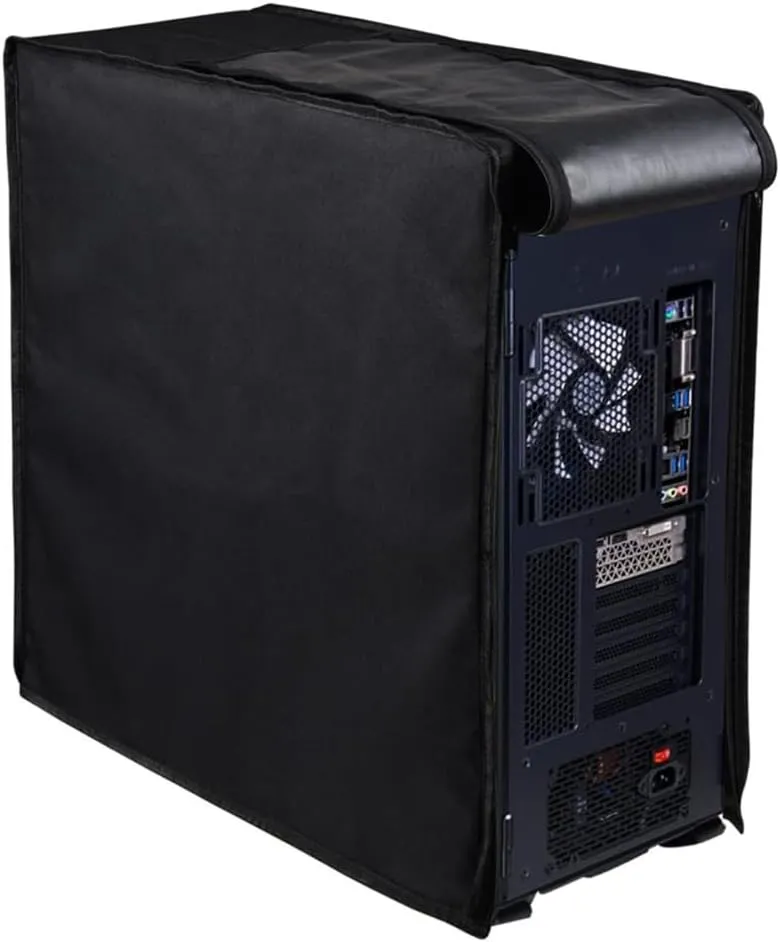 Quality Dust Cover Full Coverage Bag Zipper Enclosure for Computer Case Full Shielding Bag Zipper Covers for All Users (600D, small)