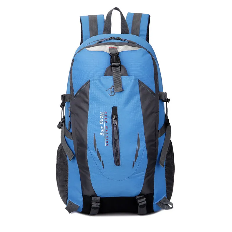 Quality Nylon Waterproof Travel Backpacks Men Climbing Travel Bags Hiking Backpack