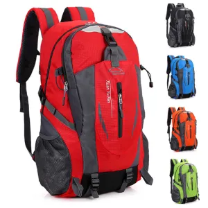 Quality Nylon Waterproof Travel Backpacks Men Climbing Travel Bags Hiking Backpack