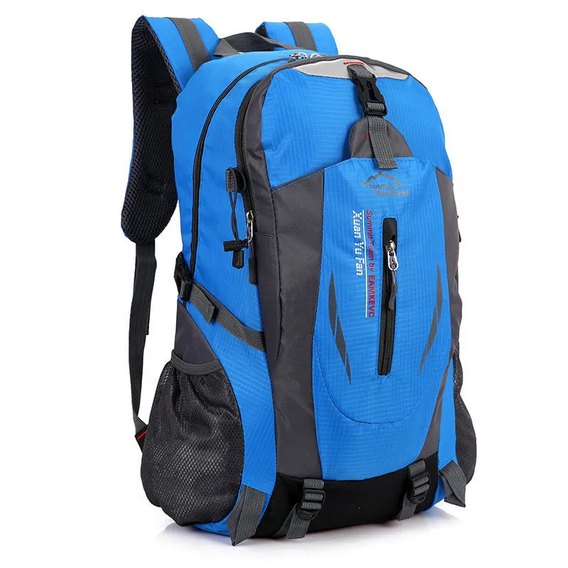 Quality Nylon Waterproof Travel Backpacks Men Climbing Travel Bags Hiking Backpack