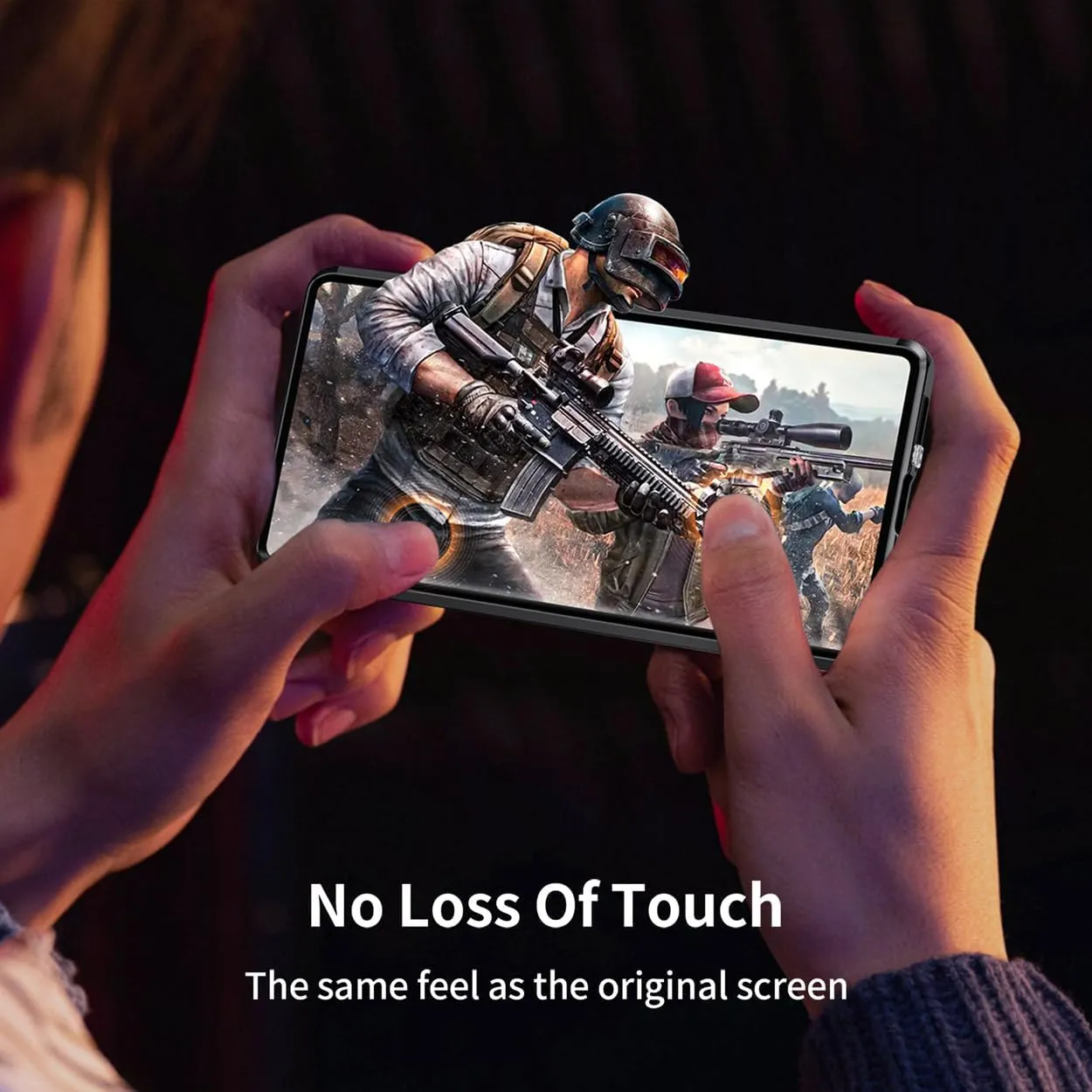 QUIETIP Case Compatible with Sony Xperia 1 VI 5G,Magnetic Body Metal Frame Double Sided Clear Tempered Glass Cover,Black