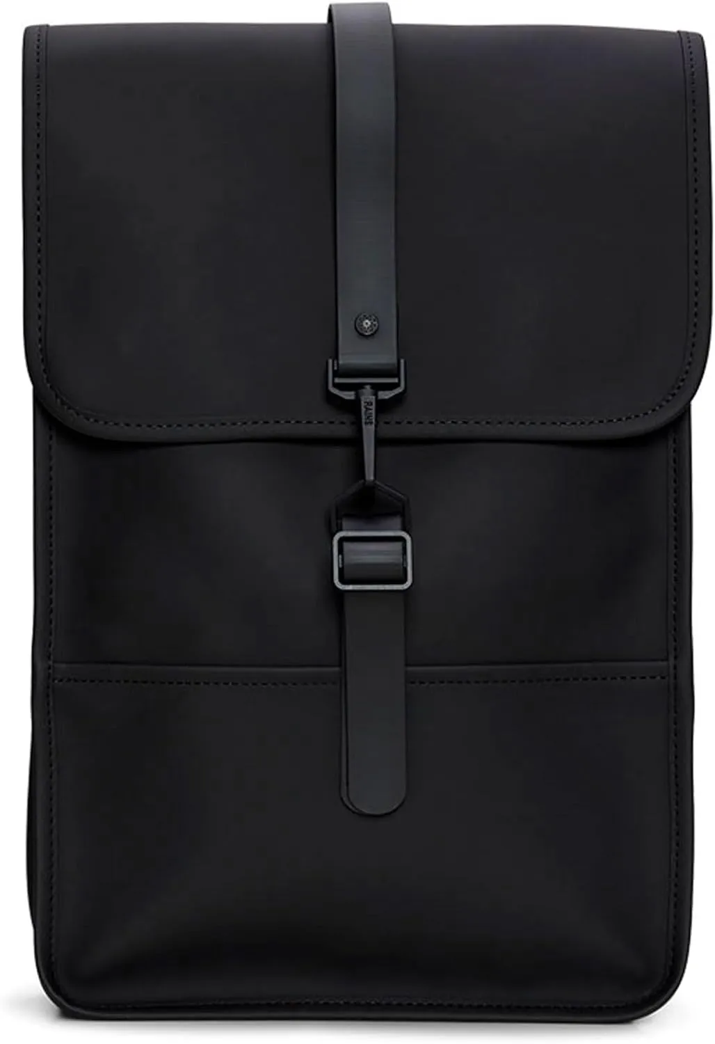 RAINS Backpack Mini - Waterproof Backpack for Men and Women - Laptop Bag for Work or Travel Black