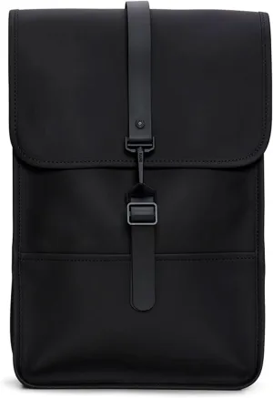 RAINS Backpack Mini - Waterproof Backpack for Men and Women - Laptop Bag for Work or Travel Black