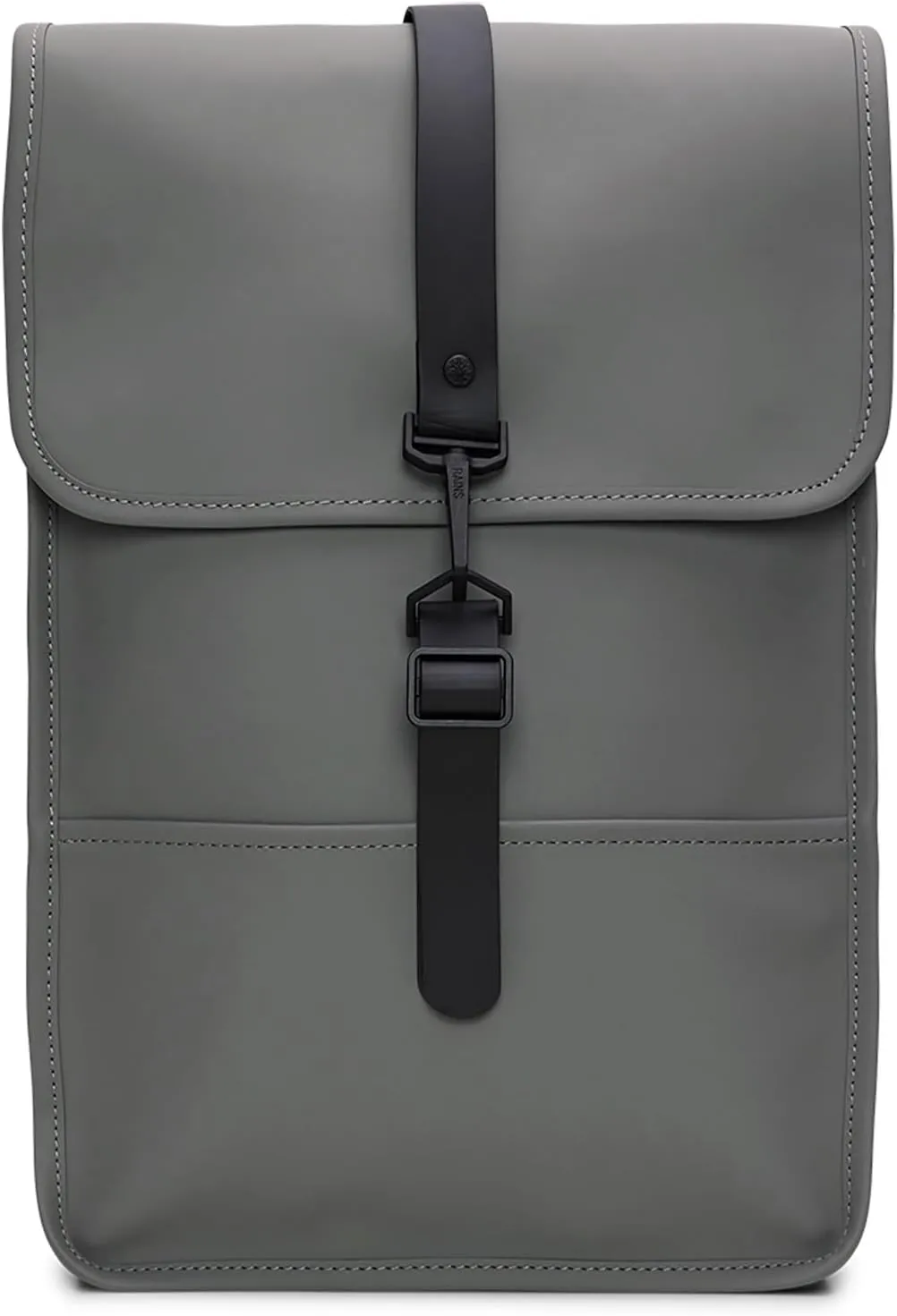 RAINS Backpack Mini - Waterproof Backpack for Men and Women - Laptop Bag for Work or Travel Grey