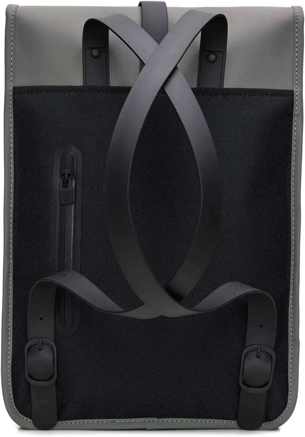 RAINS Backpack Mini - Waterproof Backpack for Men and Women - Laptop Bag for Work or Travel Grey