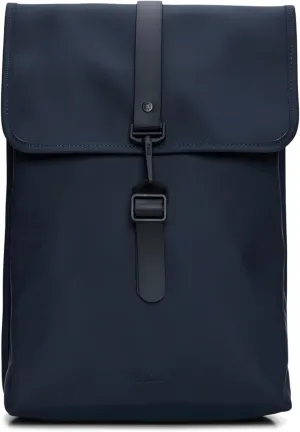 RAINS Rucksack for Men and Women - Waterproof Backpack for Commutes on Bike or Foot (Navy)
