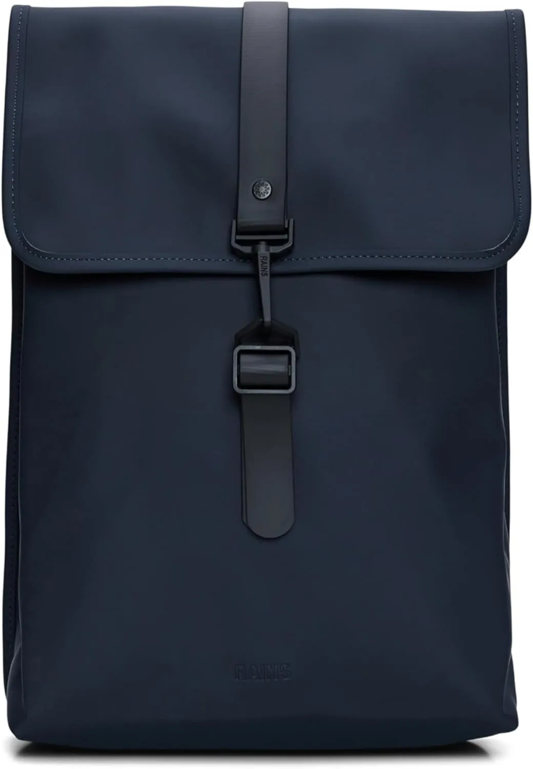 RAINS Rucksack for Men and Women - Waterproof Backpack for Commutes on Bike or Foot (Navy)