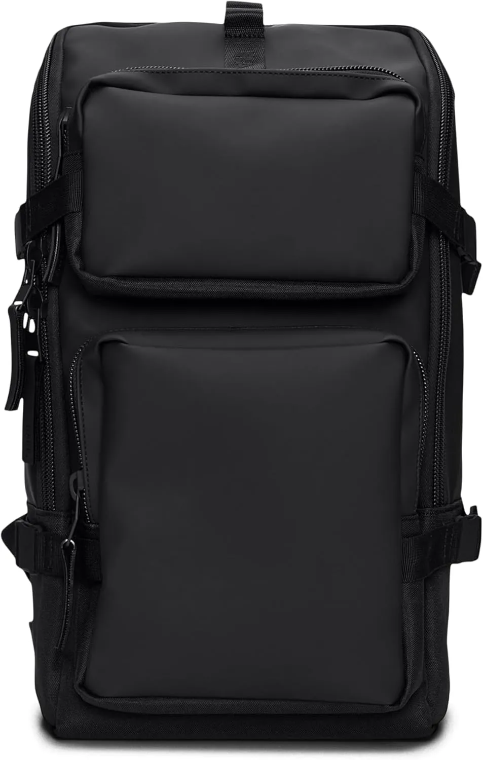 RAINS Trail Cargo Waterproof Casual Daypack Backpack (Black)