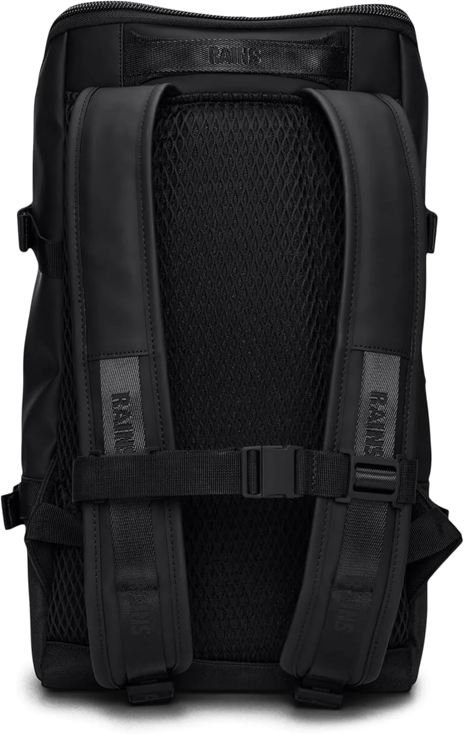 RAINS Trail Cargo Waterproof Casual Daypack Backpack (Black)