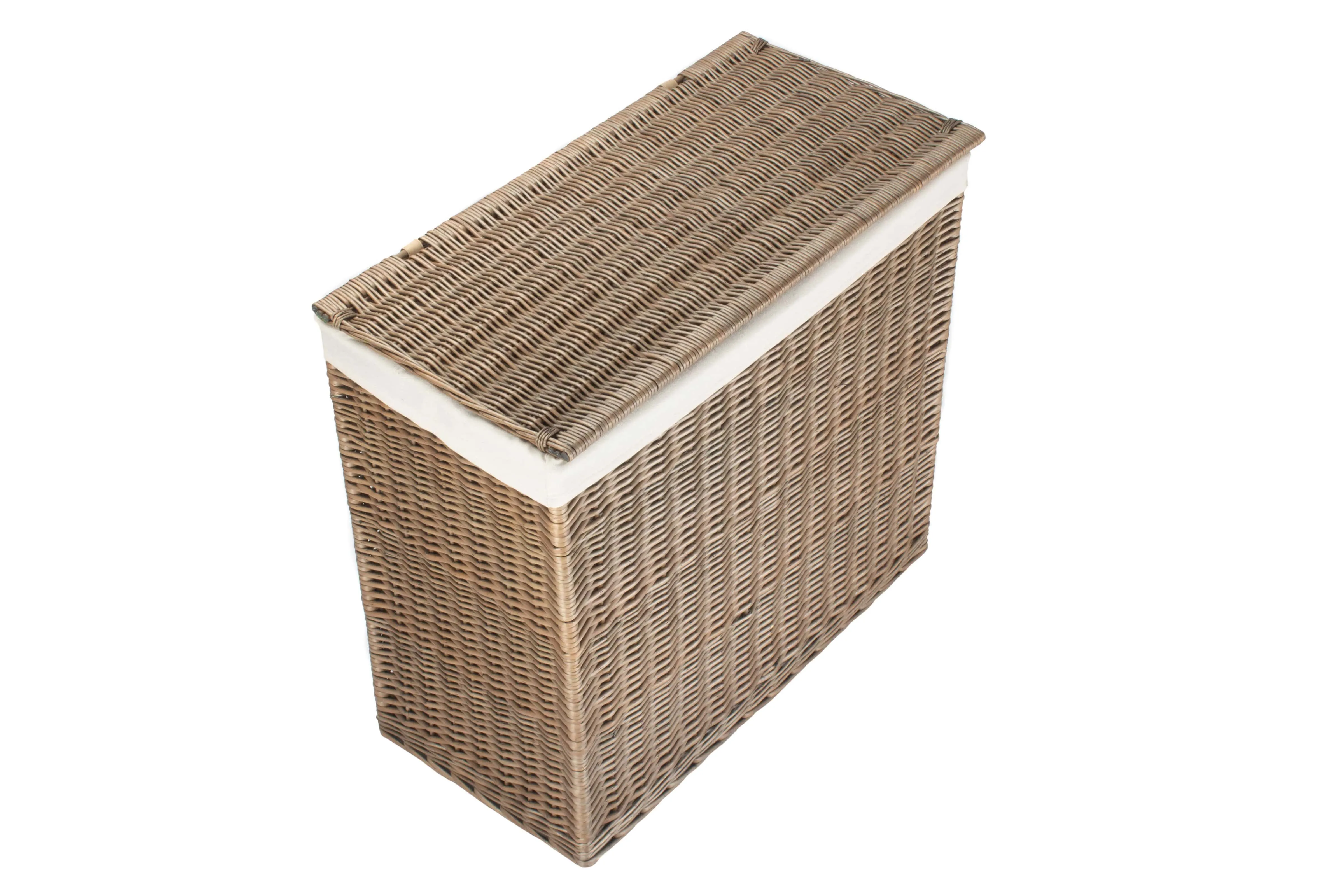 Rectangular Partition Laundry Basket