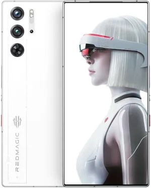 REDMAGIC 9S Pro 120Hz Gaming Phone, 5G Android Smartphone, 12GB RAM 256GB ROM, Snapdragon 8 Gen 3, 6.8" AMOLED Full Screen, FHD , 50MP Camera, Dual-Sim, Unlocked Mobile Phone White
