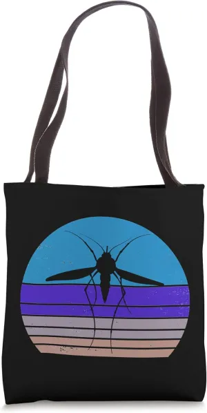 Retro Mosquito Vintage Mosquito Bite 80s 90s Tote Bag