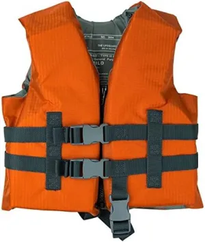 Rip Stop Children's Universal Life Vest (Orange)
