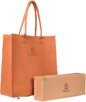 ROLLBPROBOX felt Laundry Baskets On Wheels, Shopping Trolley, Lightweight