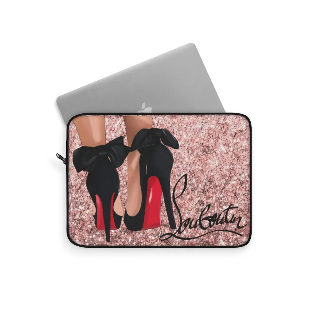 Rose Gold Boss Lady Laptop Sleeve