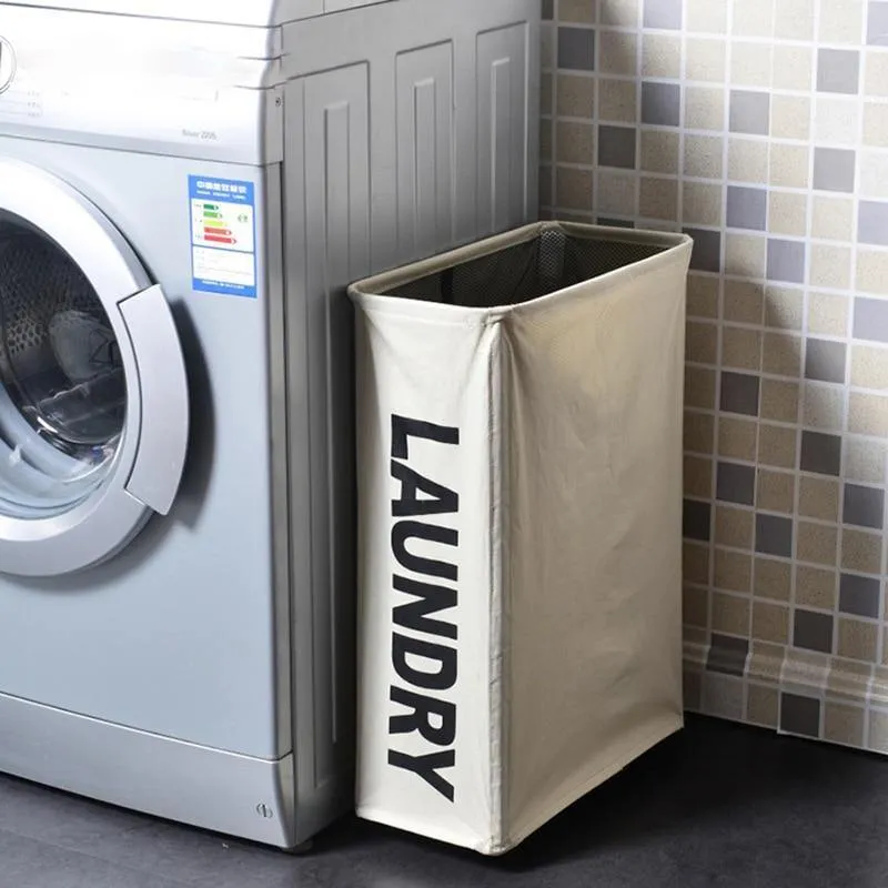 Rynx | Collapsible laundry basket with wheels Portable laundry organizer Storage basket High-capacity laundry bag