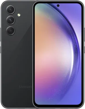 SAMSUNG Galaxy A54 5G   4G LTE (128GB   6GB) Unlocked Worldwide Dual Sim (Only T-Mobile/Mint/Metro USA Market) 6.4" 120Hz 50MP Triple Cam   (25W Wall Charger) (Awesome Graphite (SM-A546M))