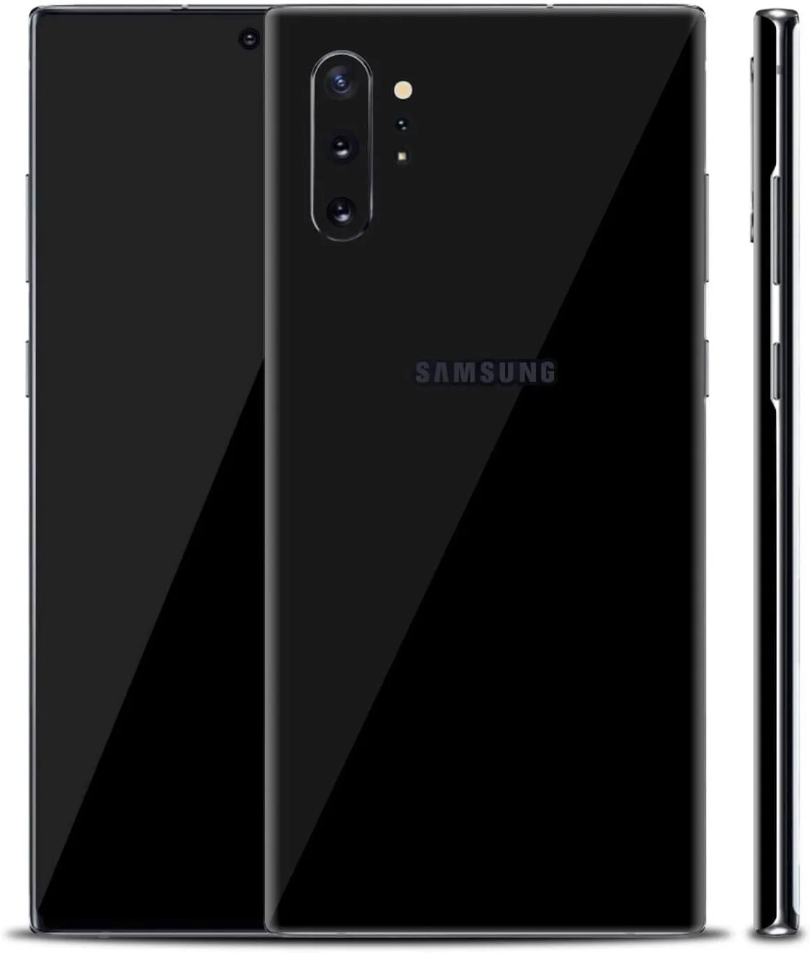 SAMSUNG Galaxy Note 10 N970 6.3" Android 256GB Smartphone (Renewed) (Black, AT&T)